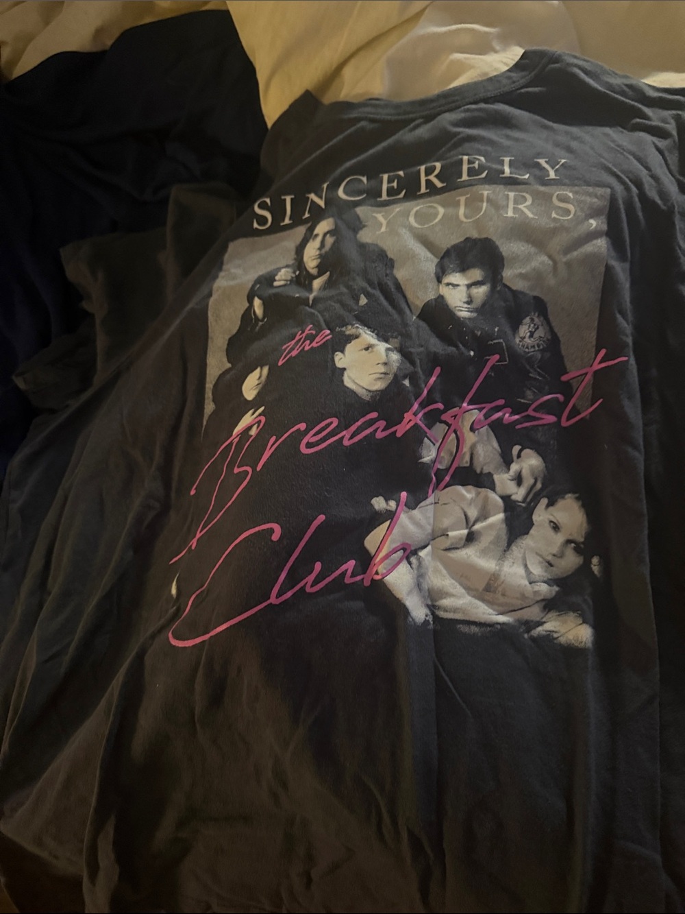Sincerely Yours "The Breakfast Club" Graphic Tee - Black